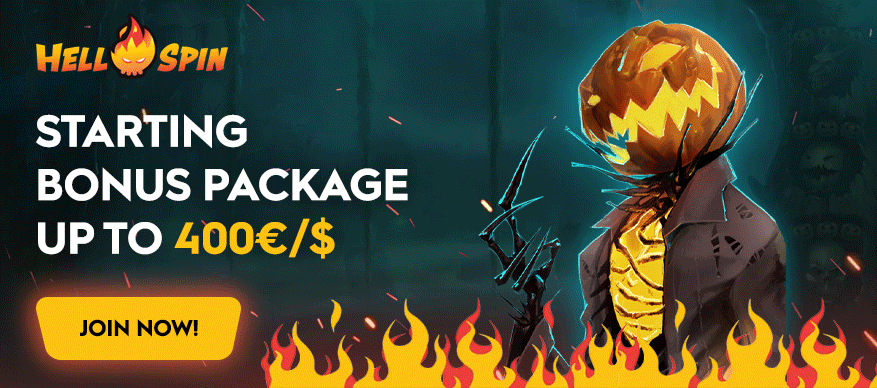 HELL Spin Casino welcome bonuses